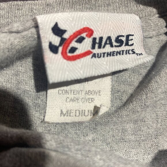 Mens Grey Jimmie Johnson Longsleeve Shirt size M - Picture 4 of 4